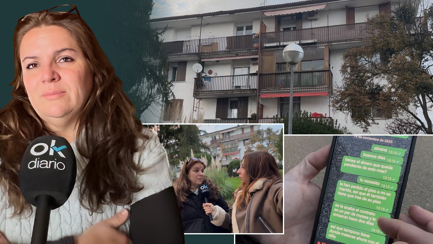 Elena no puede vivir con su hijo porque su piso está inquiokupado: “Soy una propietaria indigente