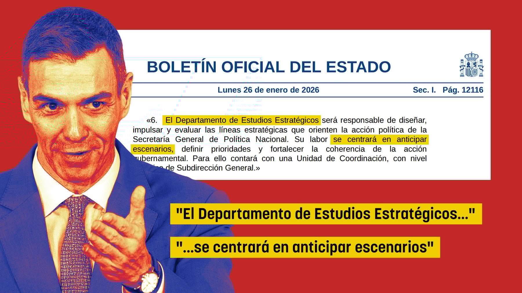 Sánchez se prepara para las urnas: modifica el organigrama de Presidencia para anticipar escenarios
