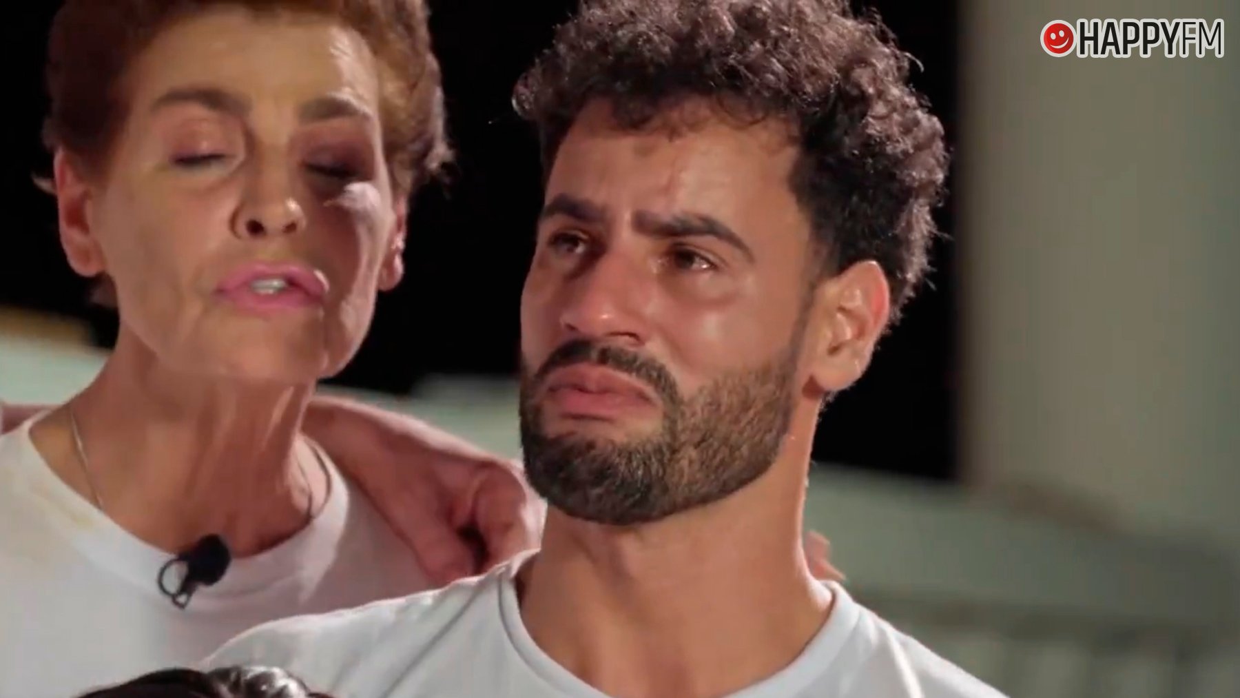 Asraf Beno, entre lágrimas en el estreno de