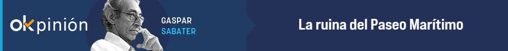 La ruina del Paseo Marítimo