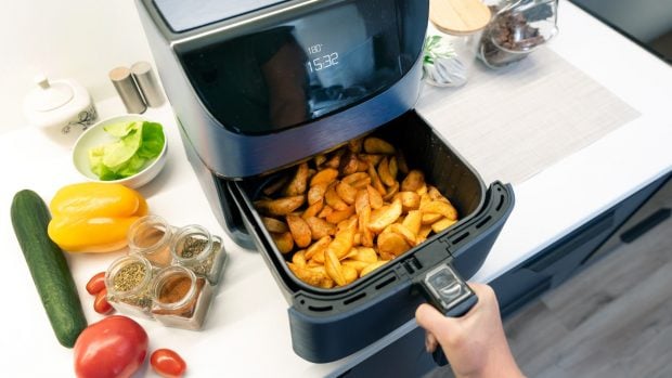 cocinar freidora aire