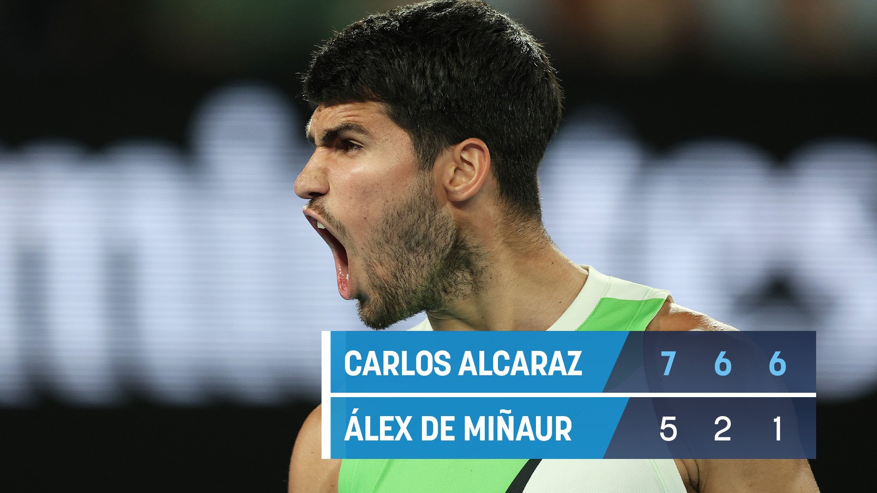 Alcaraz se libera: abruma a De Miñaur y alcanza sus primeras semifinales en Australia