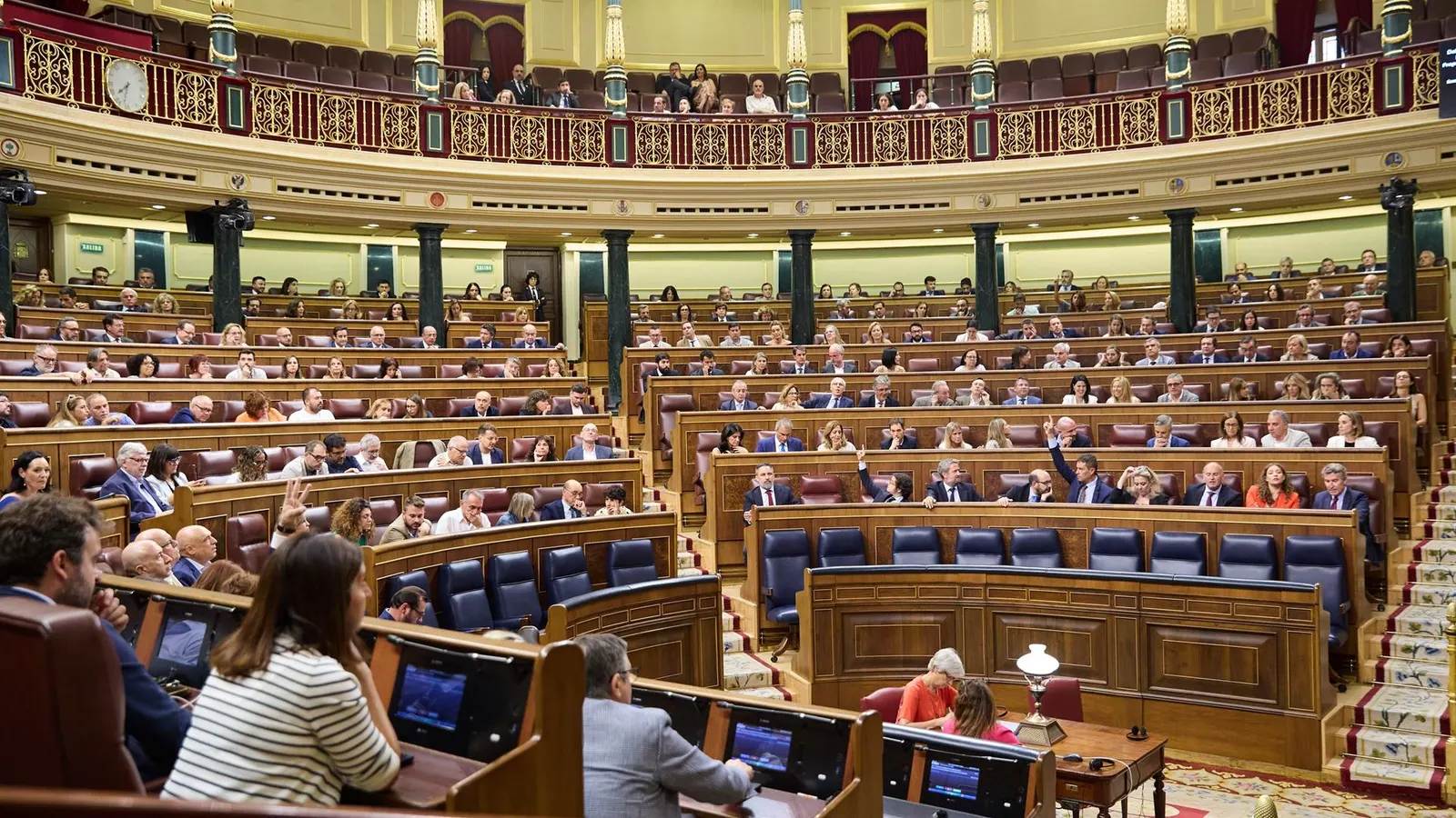 Una sesión en el Congreso de los Diputados.