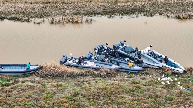 narcolanchas, disparos, tiroteo, Sevilla, Guardia Civil