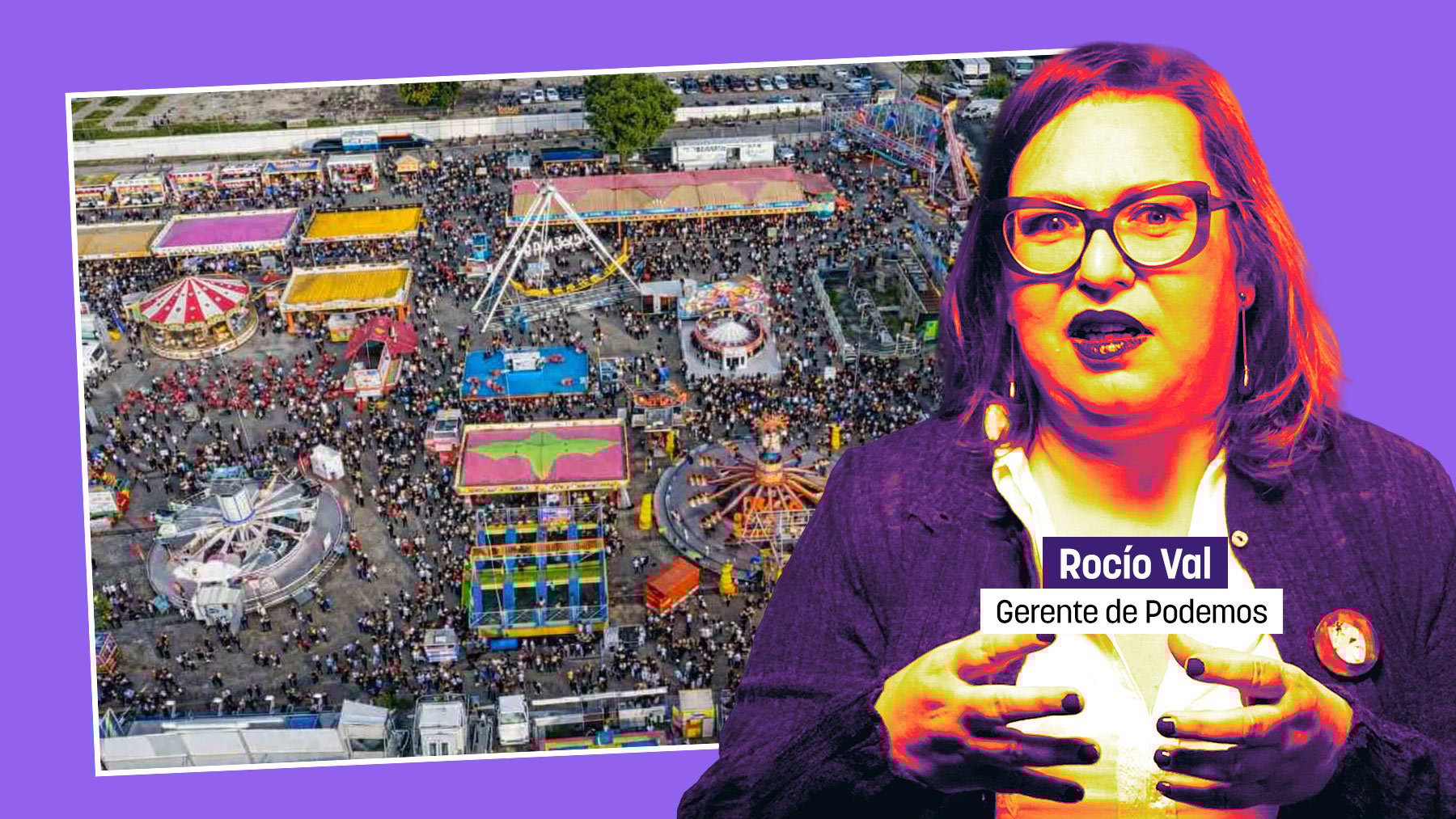 Del derecho al descanso a la macrofiesta: Podemos reclama un festival en Móstoles para miles de personas