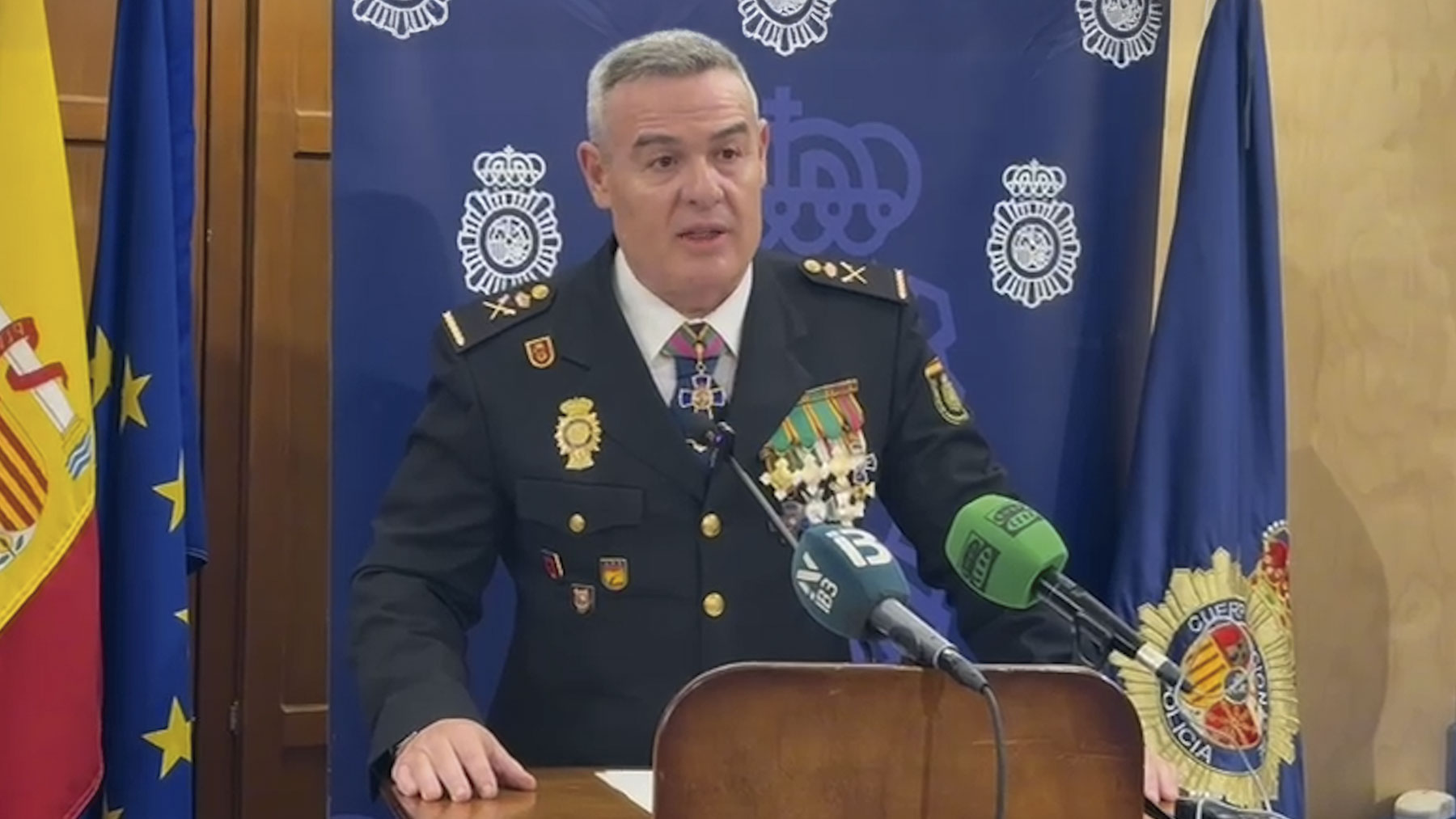 La Policía Nacional condecora a los agentes que tumbaron el imperio de la droga de Stefan Milojevic