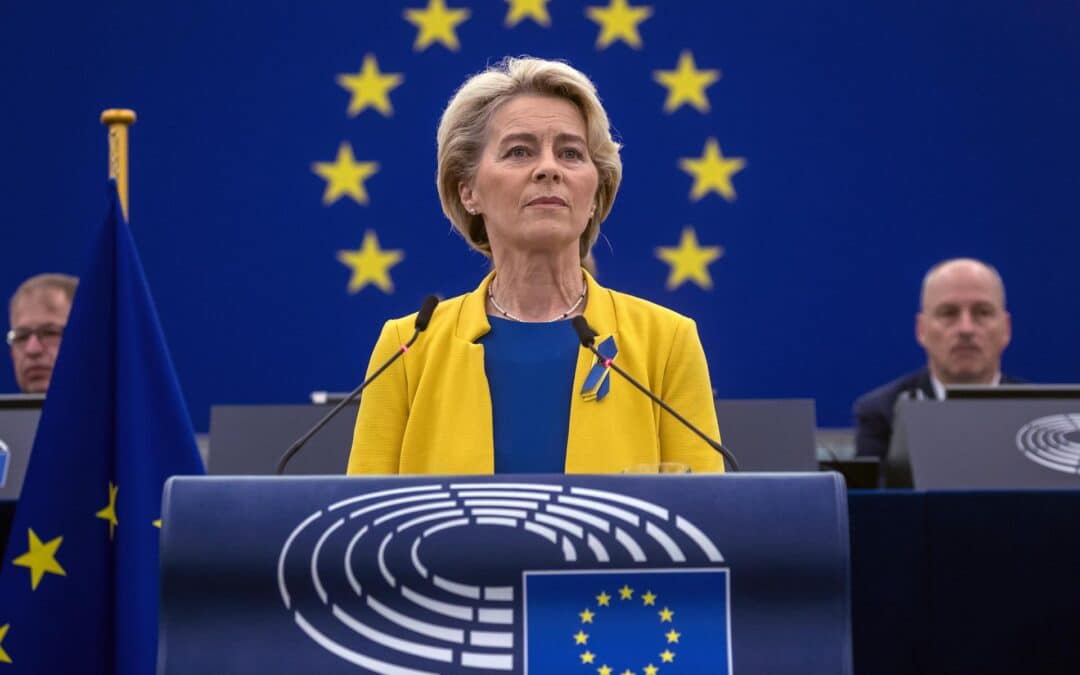 Ursula von der Leyen, presidenta de la Comisión Europea.