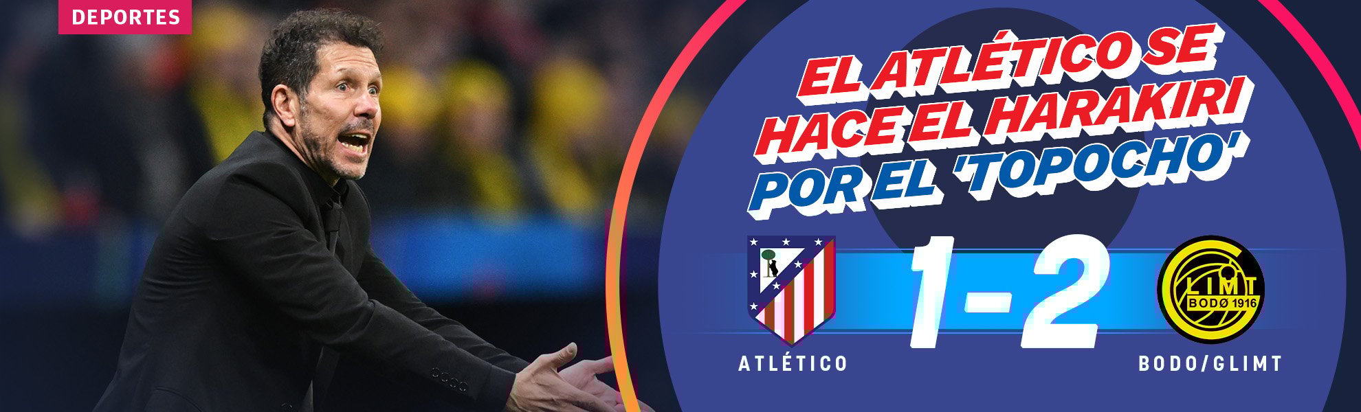 El Atlético se hace el harakiri por el