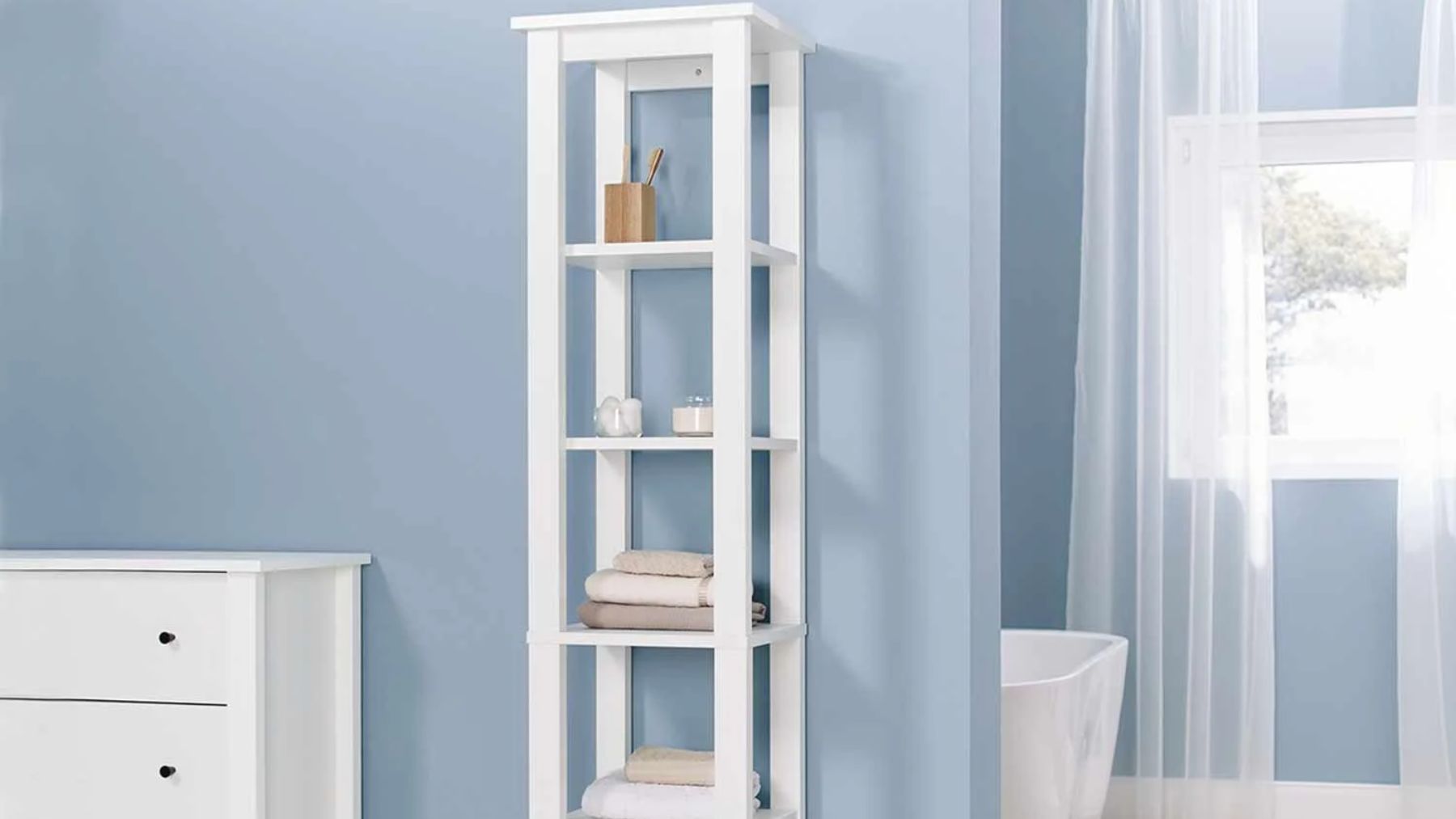 De todos los inventos que he visto en Lidl, este es el que mejor me ha solucionado el desorden del baño: es perfecto