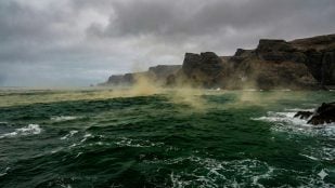 Gas tóxico en el océano