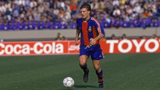Laudrup Barcelona Dinamarca