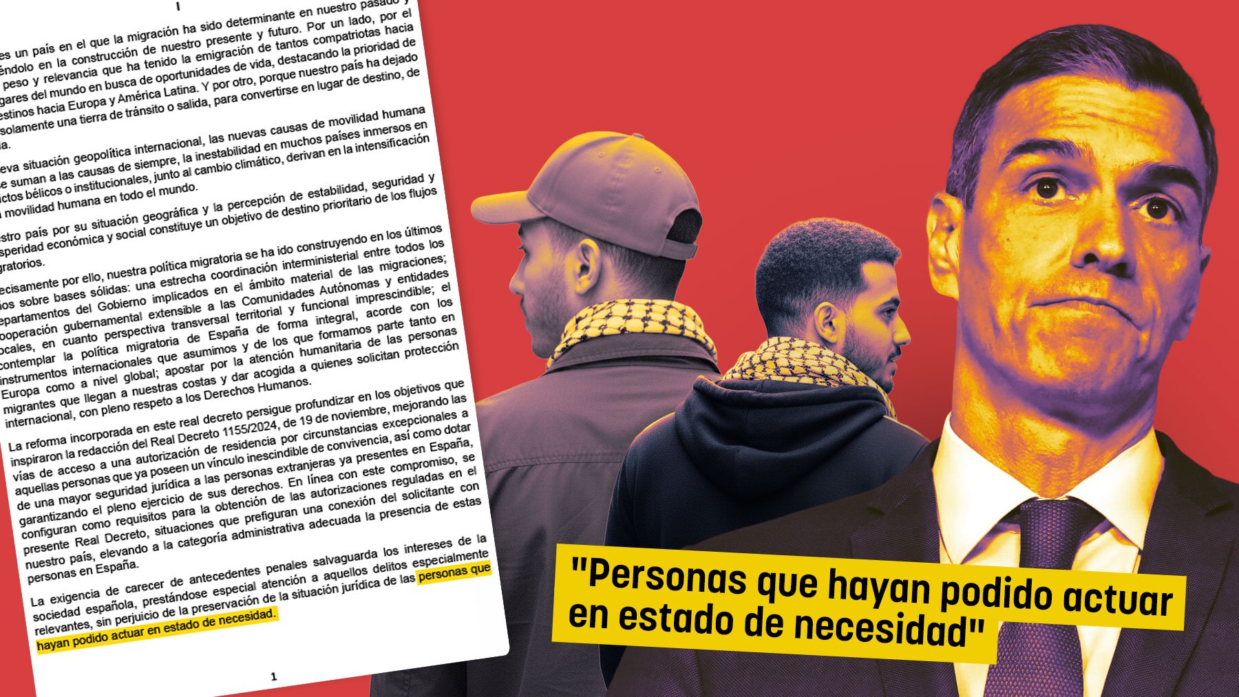 Los inmigrantes ilegales con delitos podrán ser regularizados si actuaron en estado de necesidad