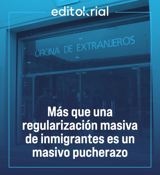 Más que una regularización masiva de inmigrantes es un masivo pucherazo