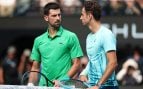 Novak Djokovic vence a Musetti en el Open de Australia. (Getty Images)