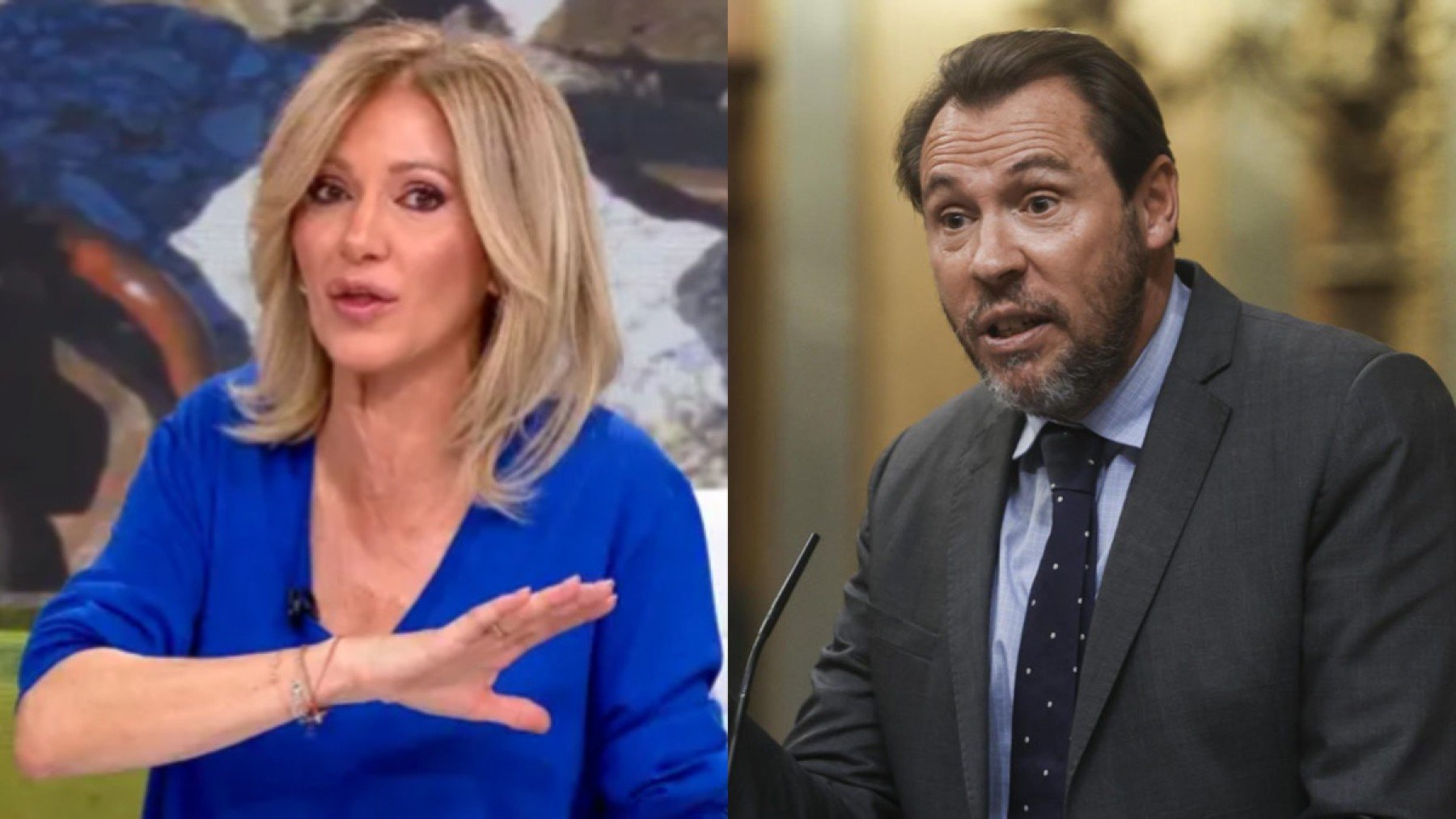 Susanna Griso contra Óscar Puente tras su plantón: Su gente le habrá dicho que deje de hablar