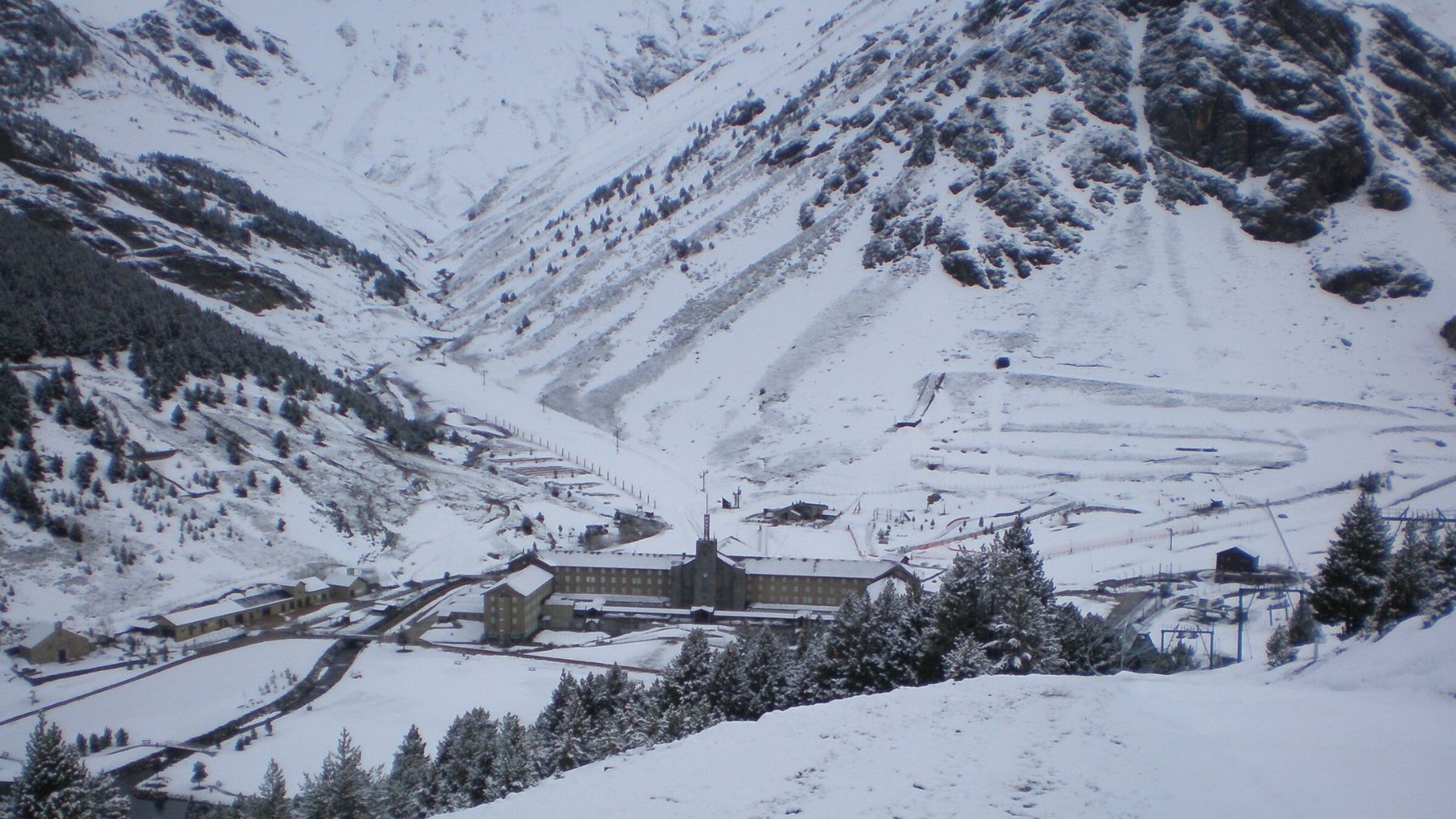 Paisajes invernales, turismo, viajes