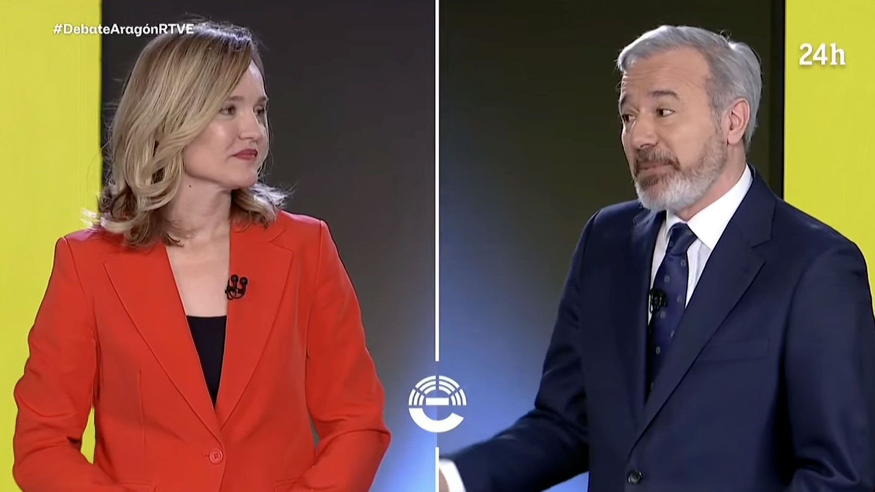 Azcón tritura a la socialista Alegría: Lecciones de democracia o pactos quien lo hace con ETA, ninguna