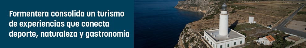 Formentera consolida un turismo de experiencias que conecta deporte, naturaleza y gastronomía