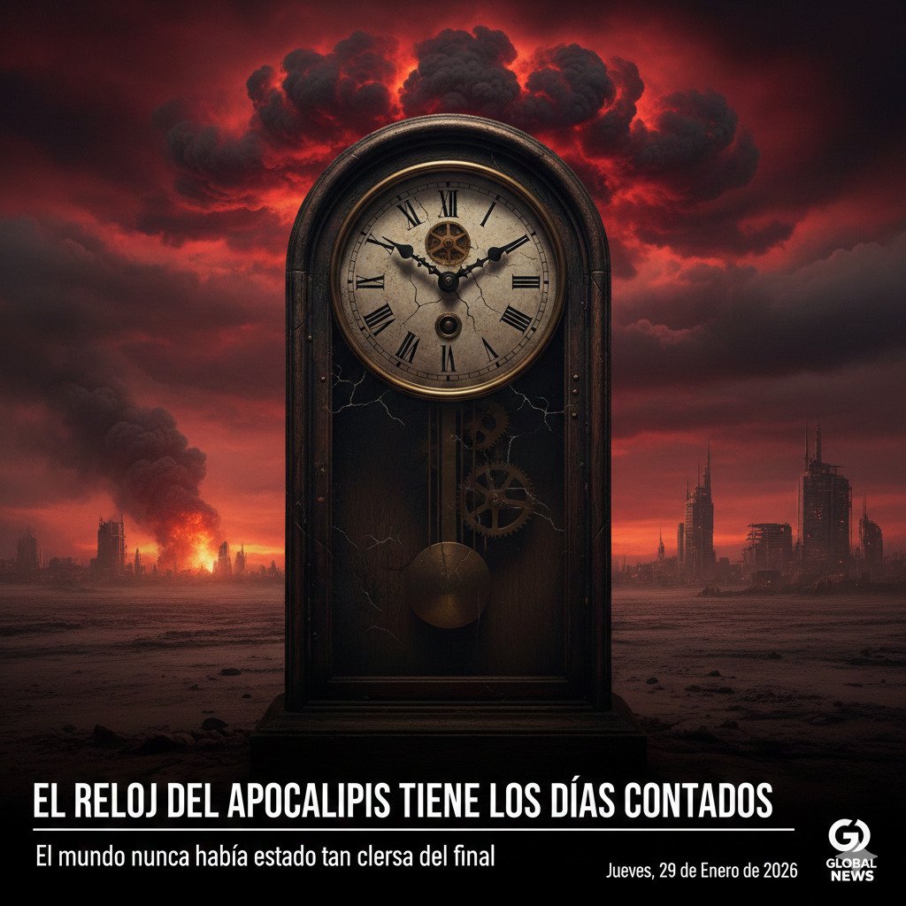 El Reloj del Apocalipsis tiene los días contados: el mundo nunca había estado tan cerca del final