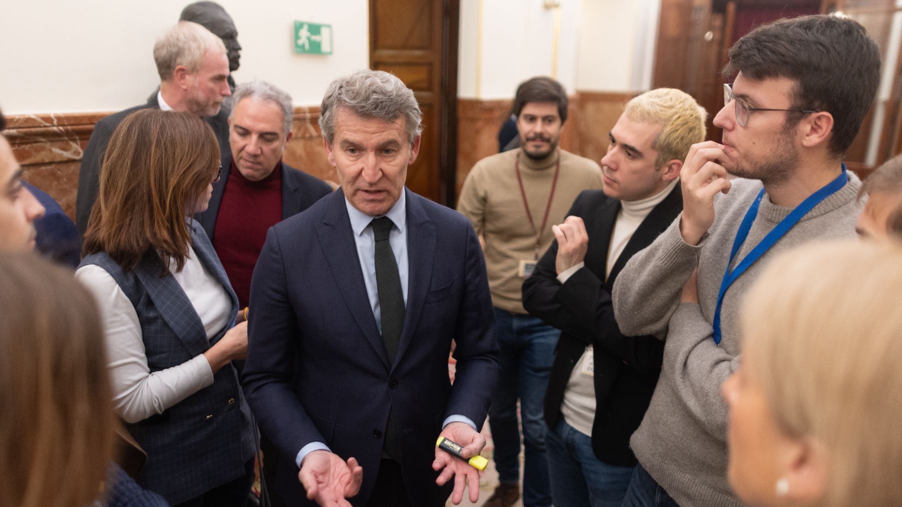 Feijóo anuncia una comisión de investigación en el Senado para analizar la situación de la red ferroviaria