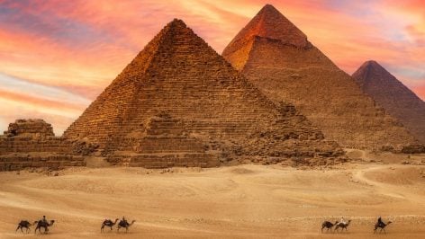 Pirámides de Egipto.