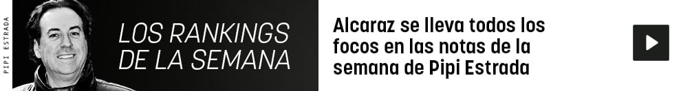 Alcaraz se lleva todos los focos en las notas de la semana de Pipi Estrada