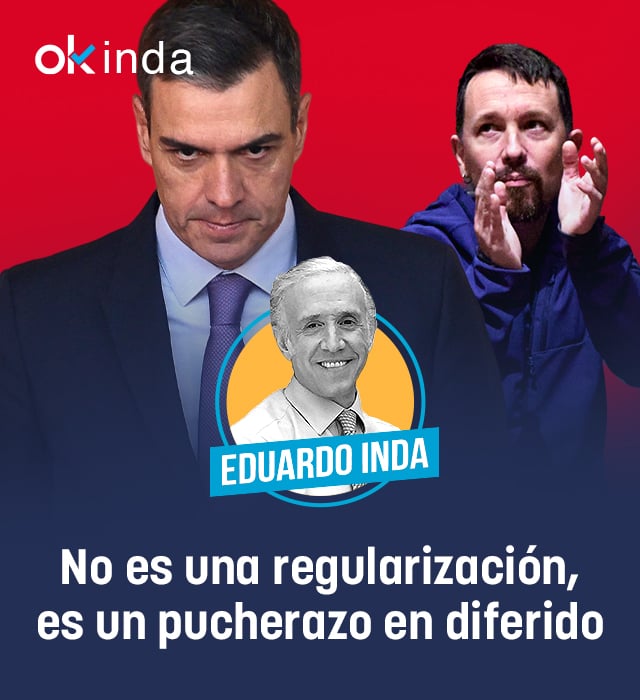 No es una regularización, es un pucherazo en diferido