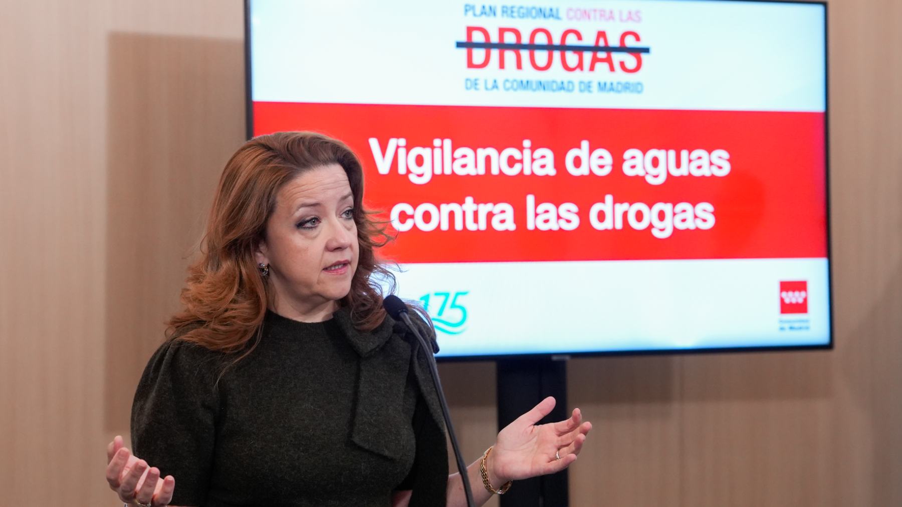 La consejera de Sanidad, Fátima Matute, durante la presentación de la iniciativa. (Foto:Comunidad de Madrid).