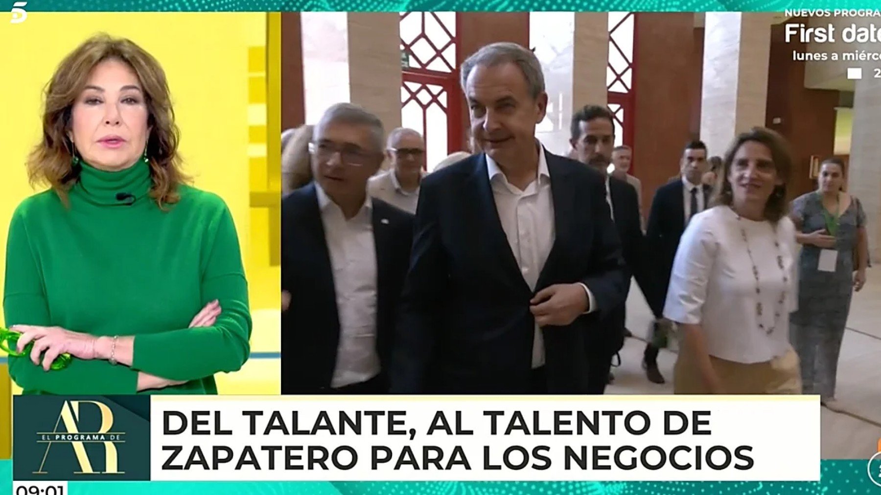 Ana Rosa sin miramientos contra Zapatero: Llevó el país a la quiebra