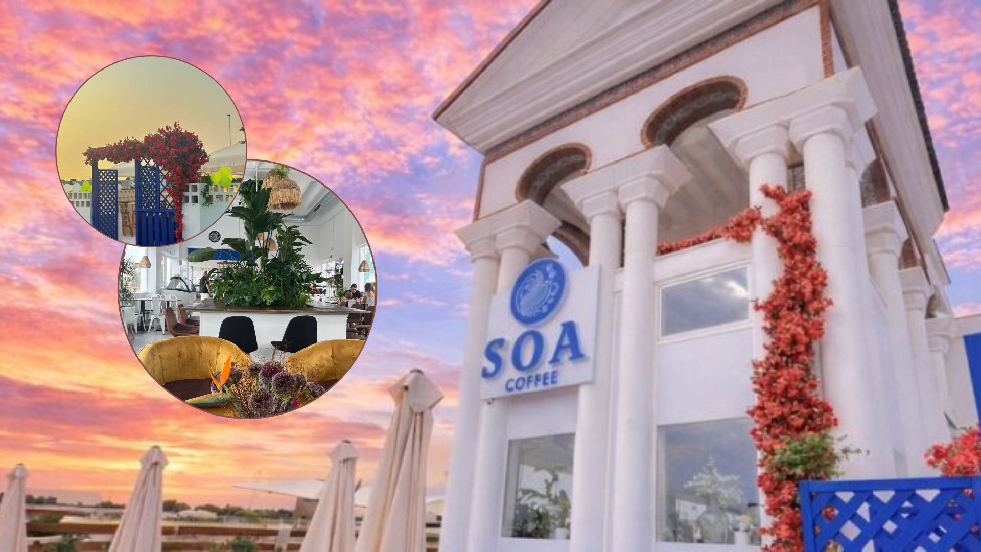 Parece Santorini pero está en Valencia: la nueva cafetería de especialidad que fue una famosa discoteca y está en boca de todos