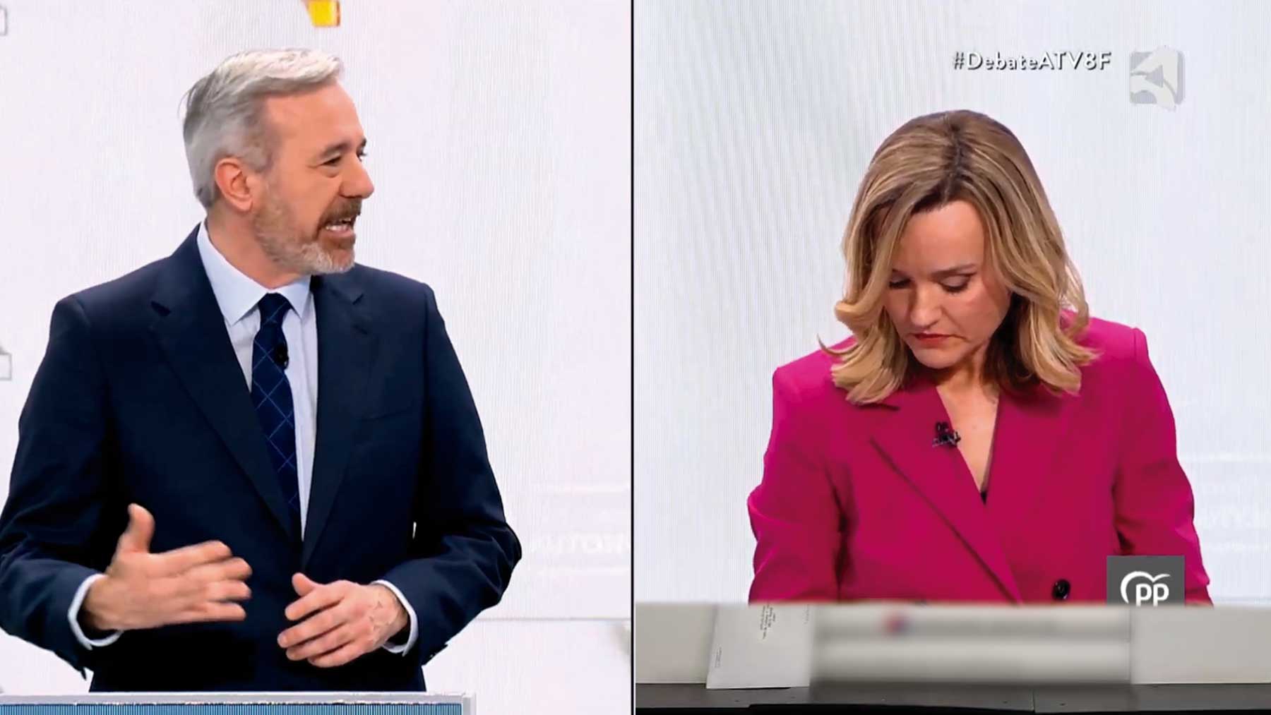 Último debate en Aragón: Azcón exige a Alegría disculpas por sus mentiras como portavoz del Gobierno