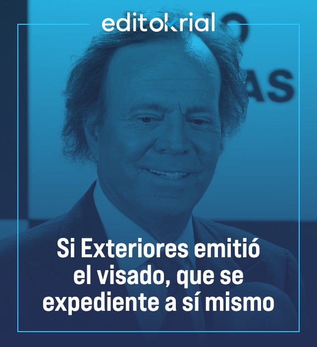 Si Exteriores emitió el visado, que se expediente a sí mismo
