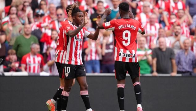 Iñaki y Nico Williams.