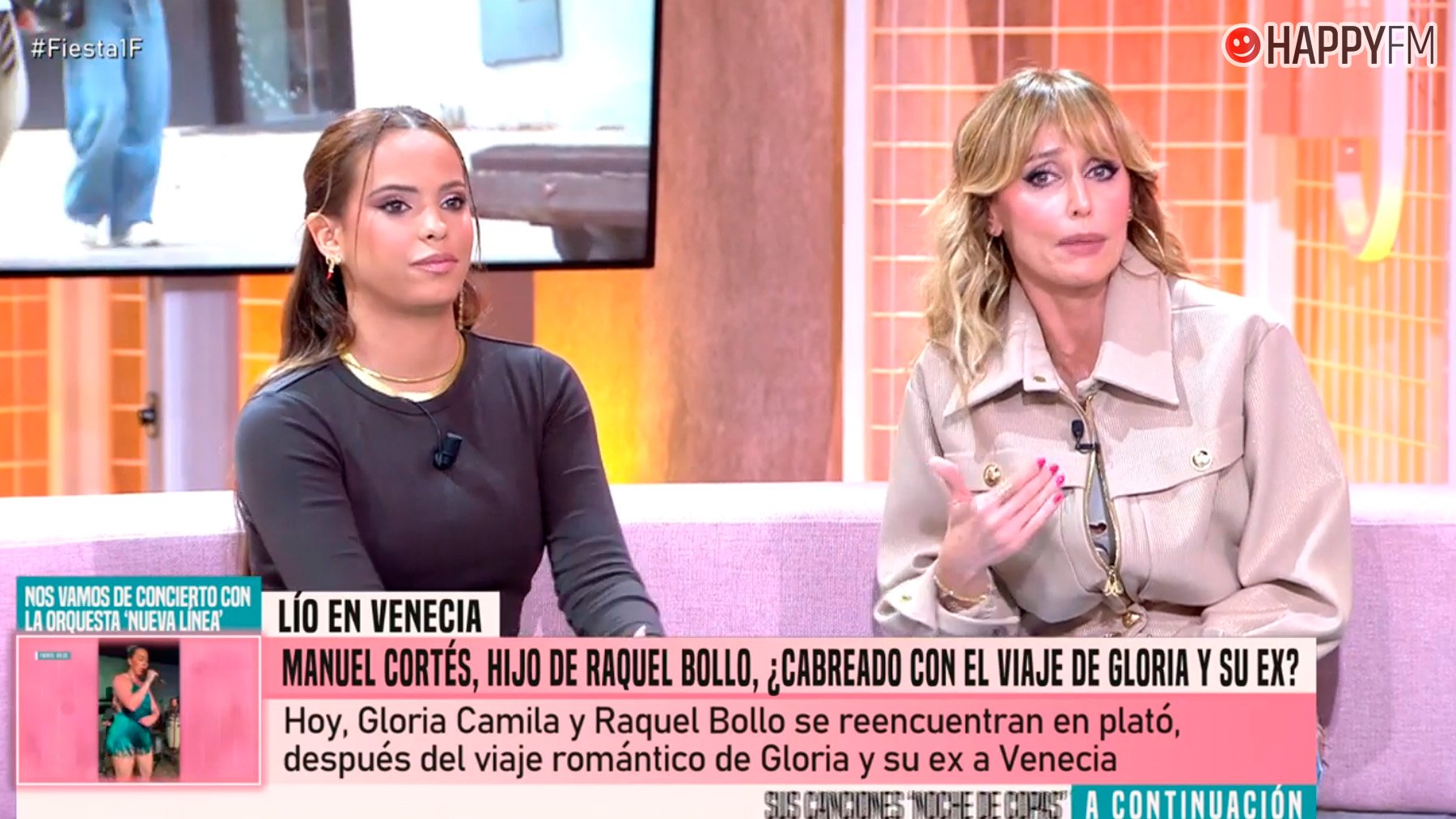 Emma García estalla contra Gloria Camila por su actitud en plató: Me importa una mierda