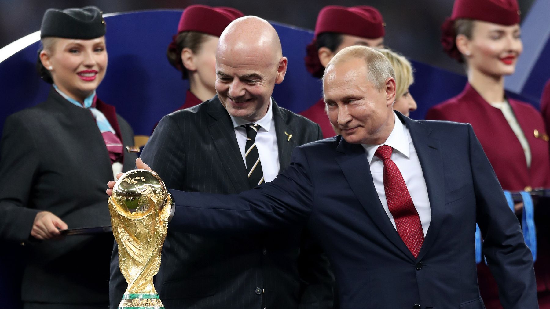 Infantino propone levantar el veto a Rusia y Bielorrusia en las competiciones FIFA