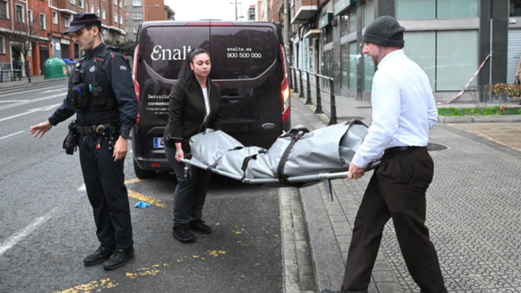 Prisión provisional para la mujer detenida por matar y amputarle los genitales a su pareja en Bilbao