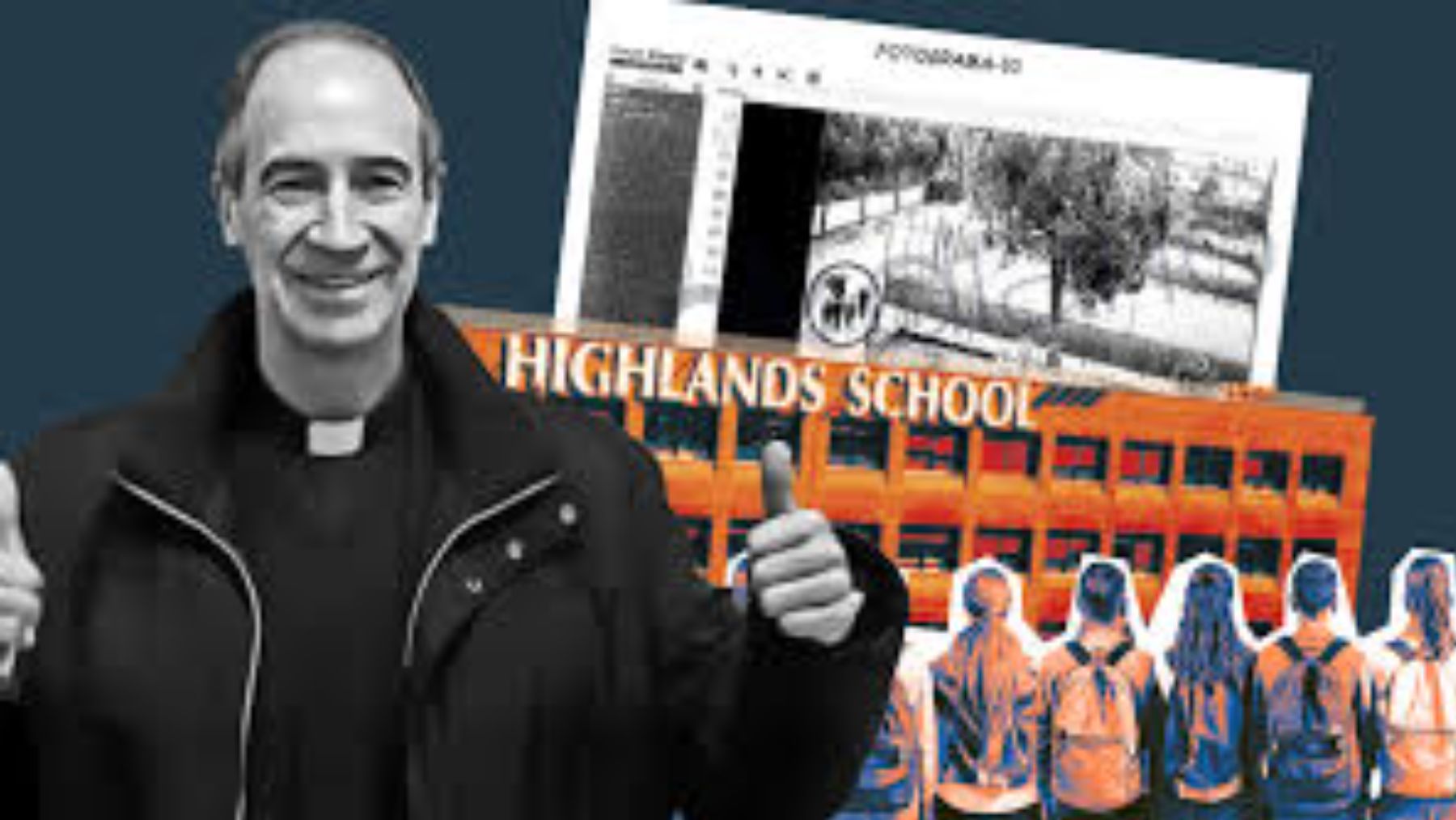 Dos víctimas del colegio Highlands dan a la juez nombres de más niñas que sufrieron abusos del ex capellán