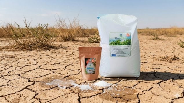 Esta tecnología de lluvia sólida permite reducir hasta un 90 % el riego en la agricultura