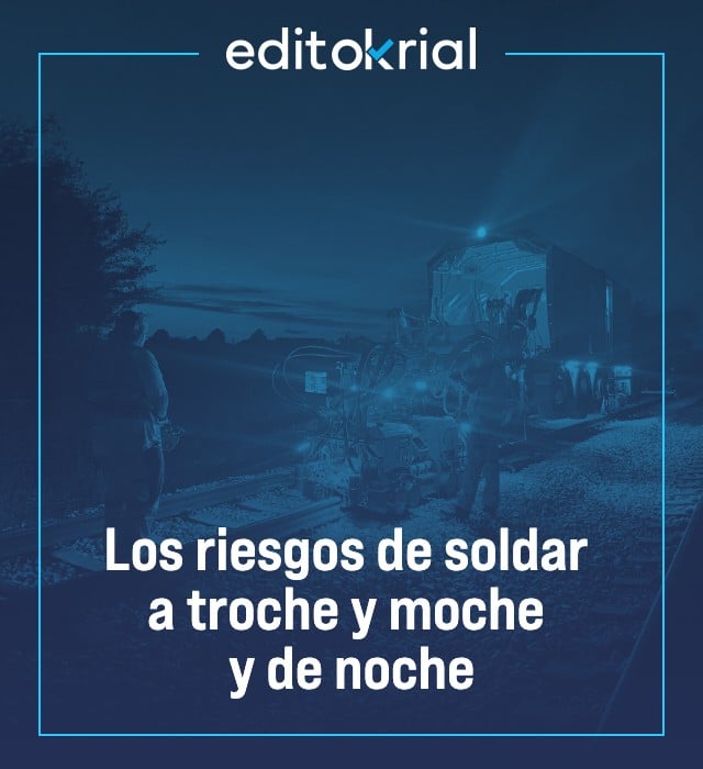 Los riesgos de soldar a troche y moche y de noche