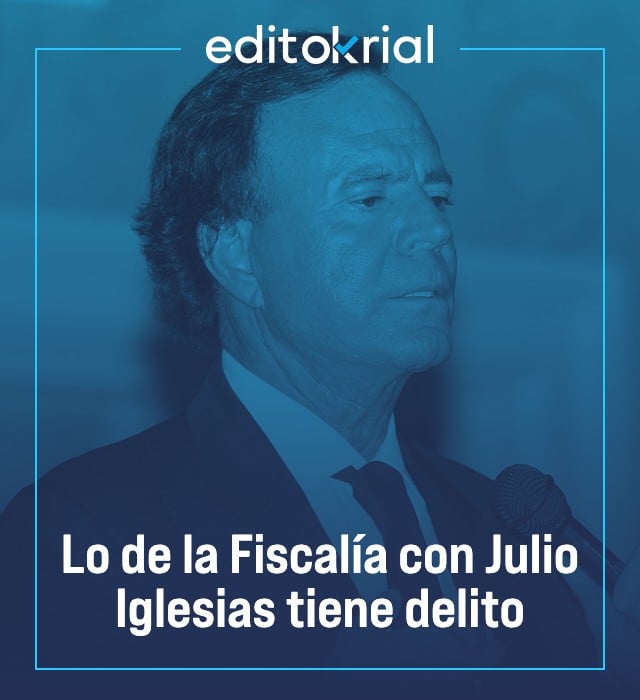 Lo de la Fiscalía con Julio Iglesias tiene delito