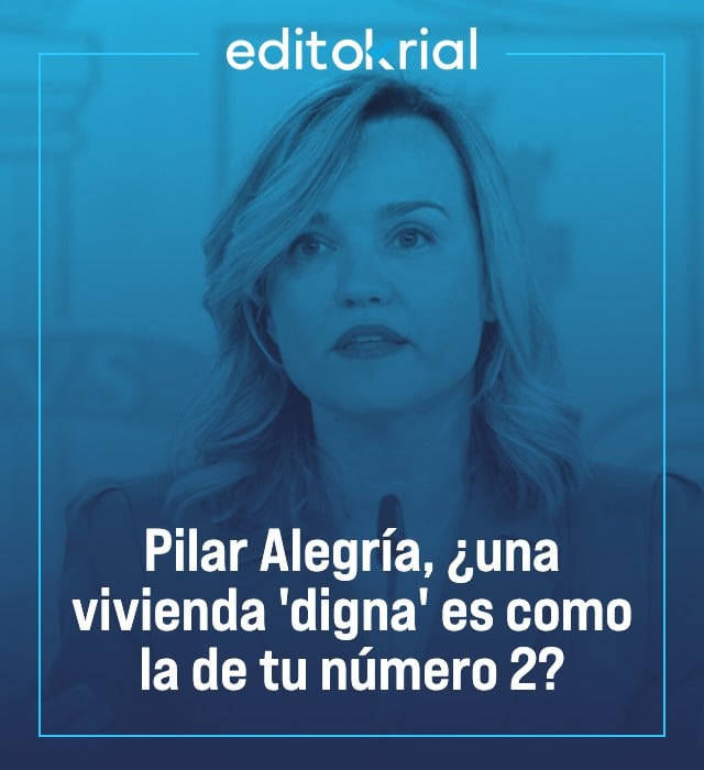 Pilar Alegría, ¿una vivienda