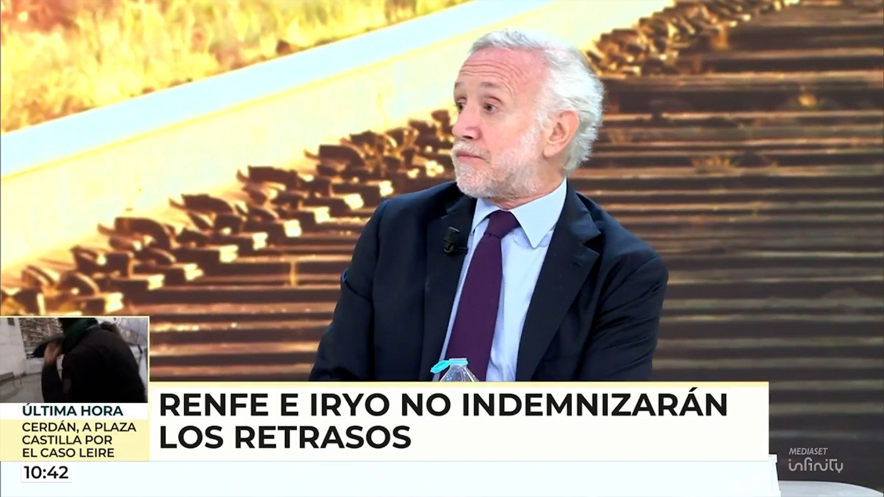 Eduardo Inda: Este Gobierno ha conseguido que sea más rápido ir en autobús que en el AVE