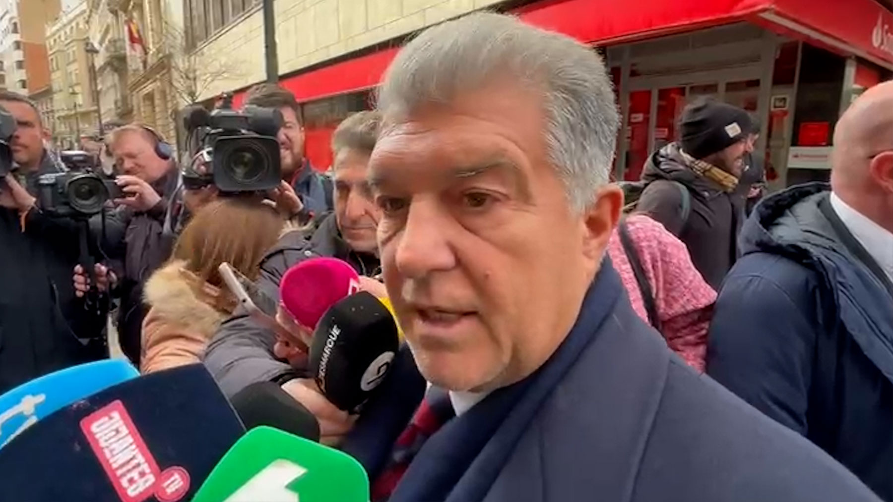 Laporta ataca al Real Madrid: Favorecen a un club con una televisión que explica cosas fuera de lugar