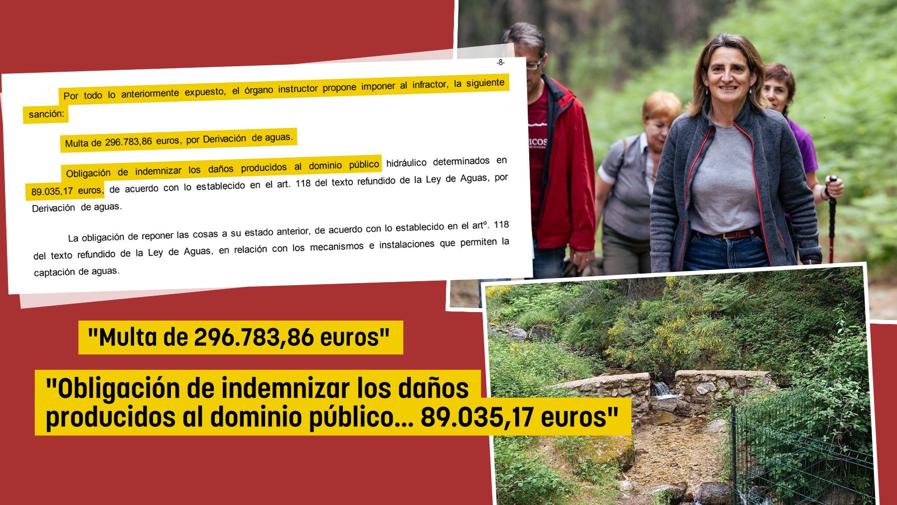 Los vecinos de Cercedilla podrían quedarse sin agua y pagar 385.818 € por una negligencia del alcalde