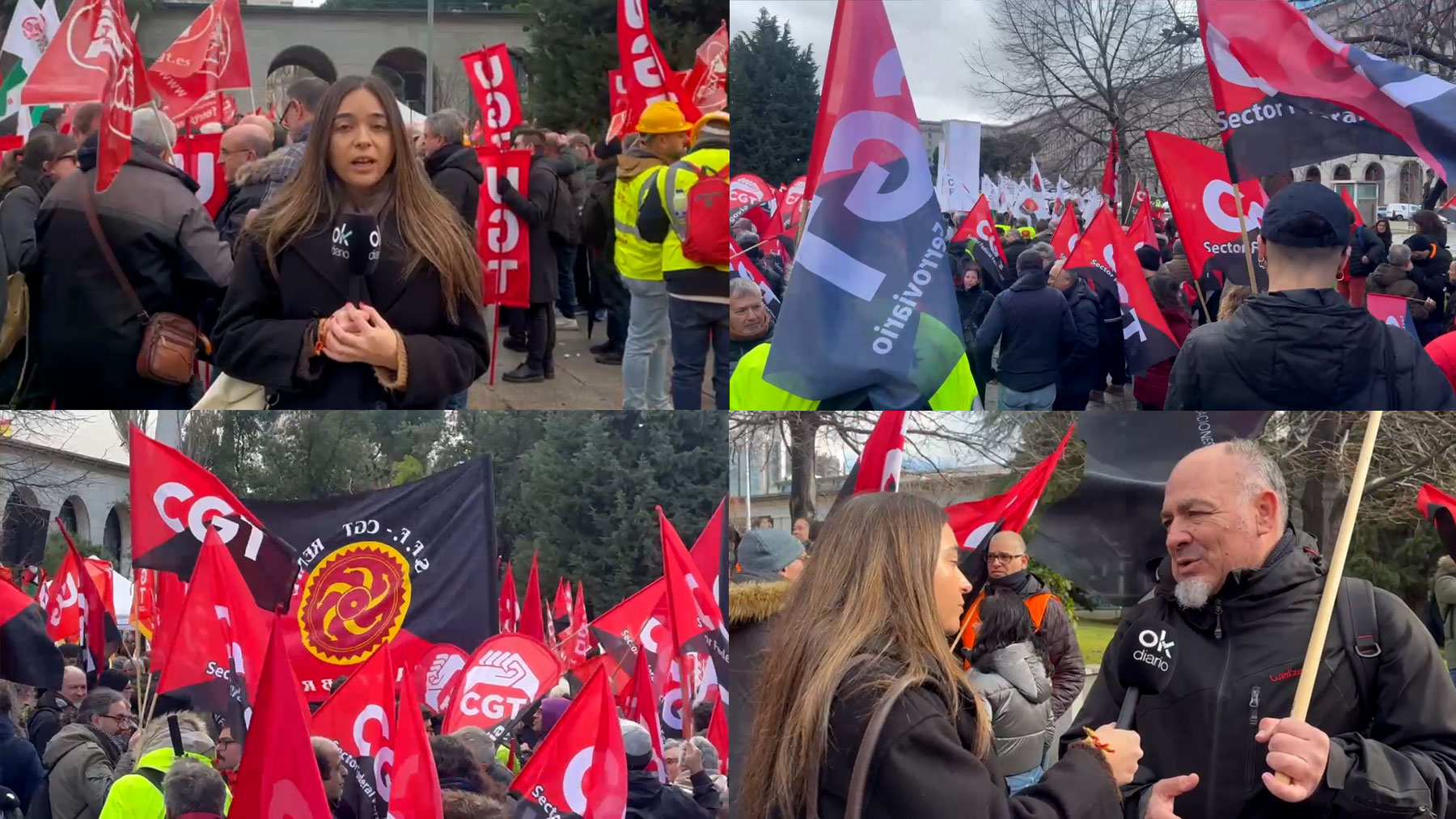 Los Comités de Empresa de Renfe y Adif piden más inversión al ministerio pero no la dimisión de Puente