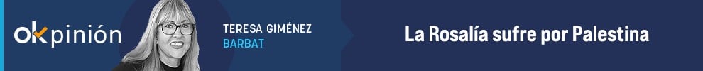La Rosalía sufre por Palestina