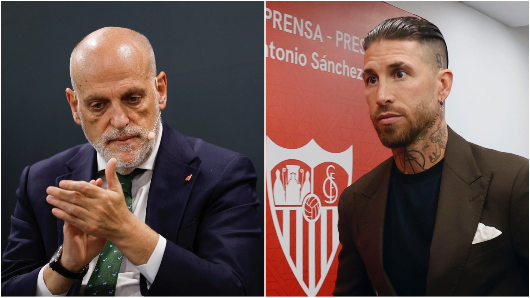 Tebas y su dudoso fair-play aparece como principal obstáculo del Sevilla para fichar a Sergio Ramos