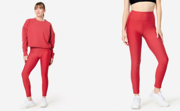 Las mallas de tiro alto vendidas por Decathlon