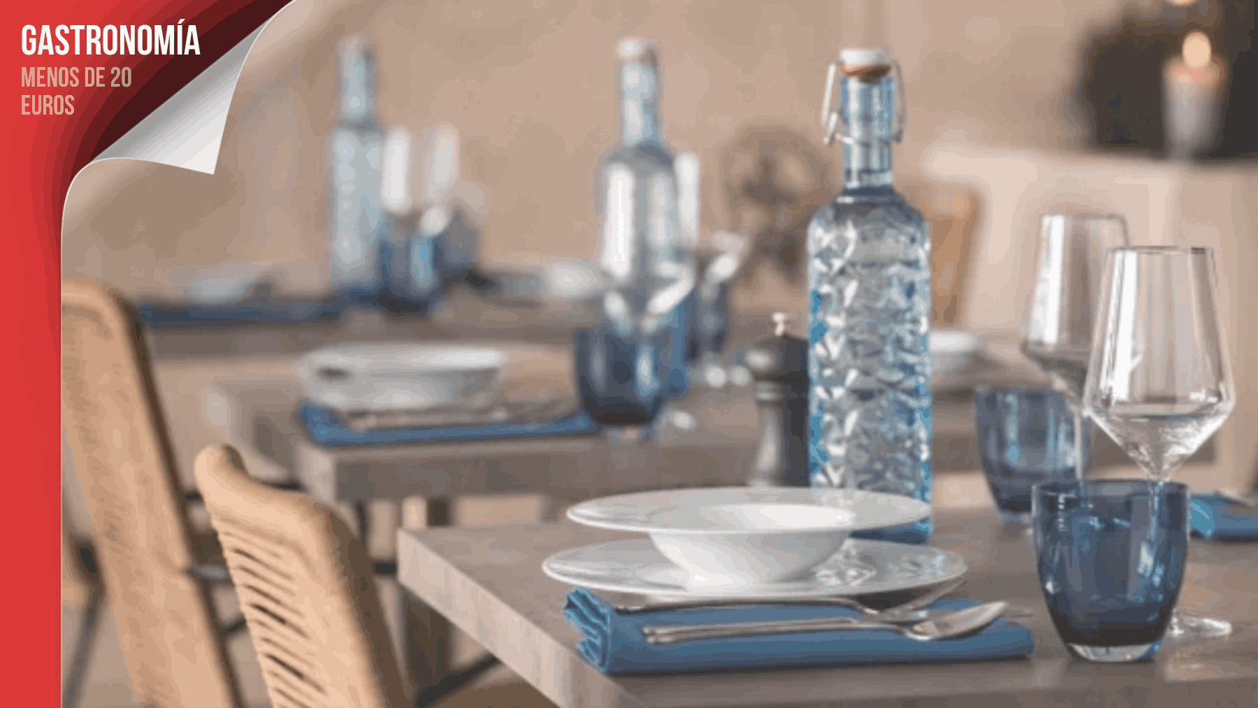 Restaurantes por menos de 20 euros en Madrid.