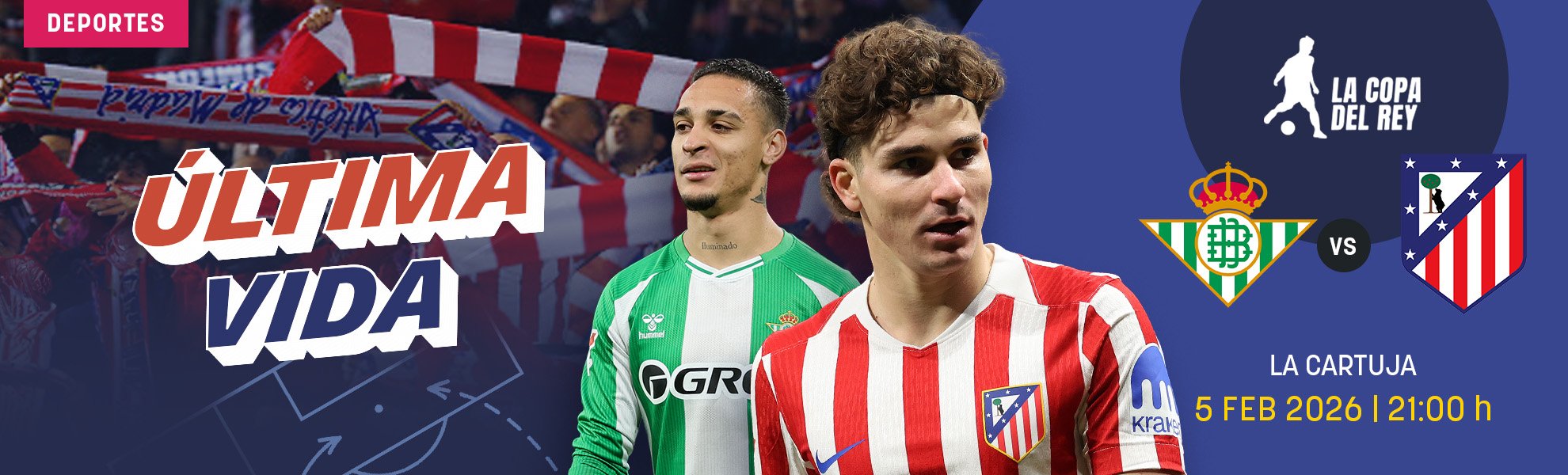 Betis-Atlético: la Copa del Rey, la última vida